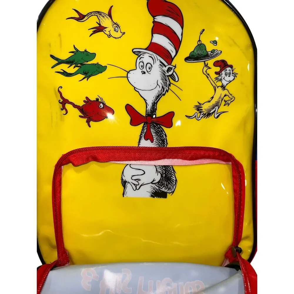 Dr. Seuss & Friends Mini Toddler Backpack Cat in the Hat School Bag Kids 2019